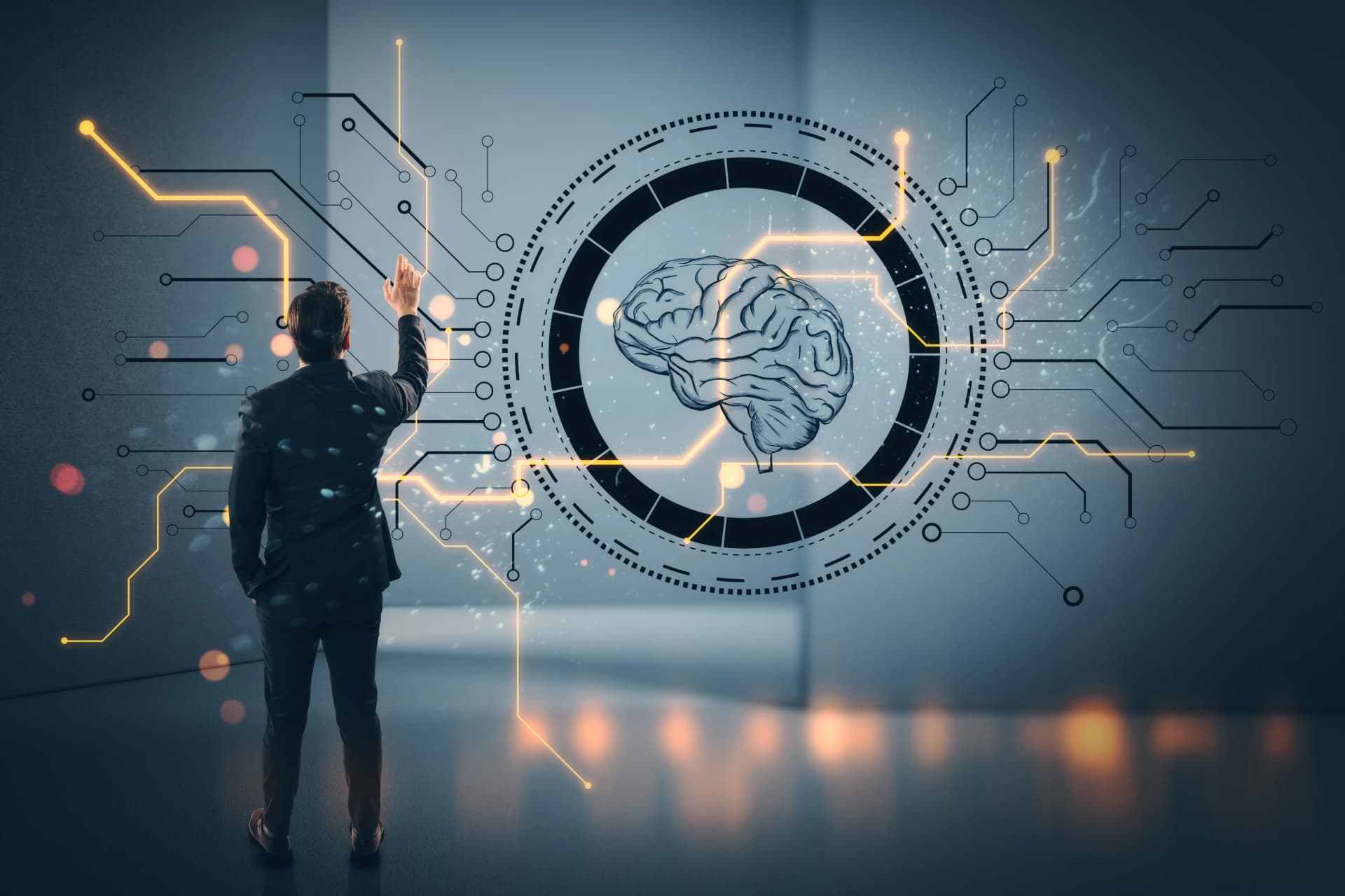 What are the 5 stages of the AI project cycle?
