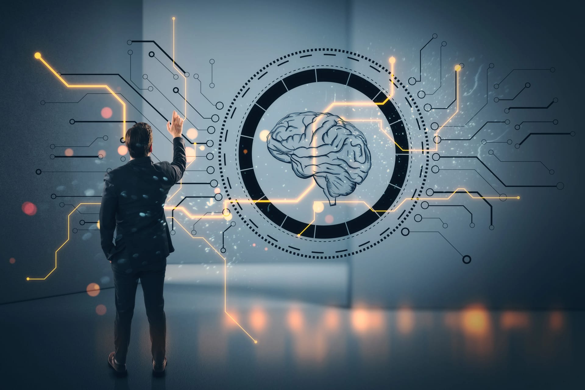 What are the 5 stages of the AI project cycle?