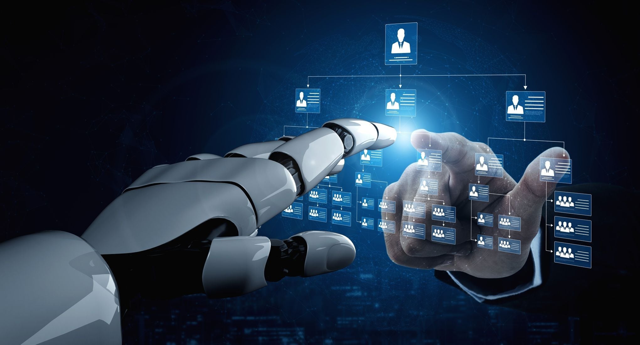 AI Gaming Platform Background