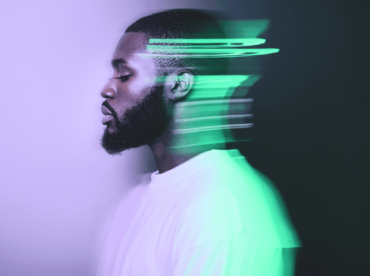 Natural language processing mockup image